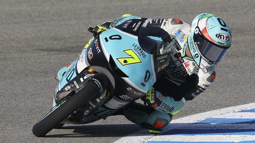 Dennis Foggia logra en Le Mans su primera pole en Moto3