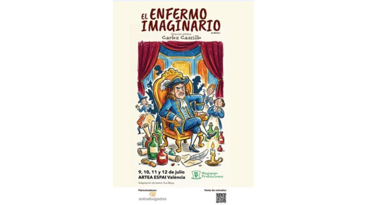 Cartem de 'El Enfermo Imaginario'