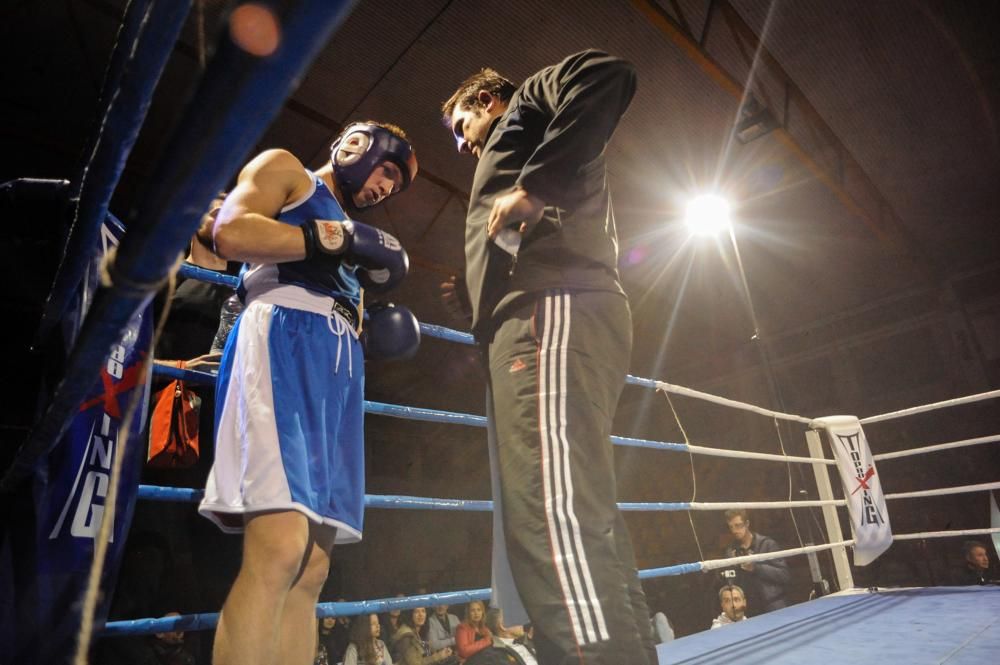 La noche del mejor boxeo gallego