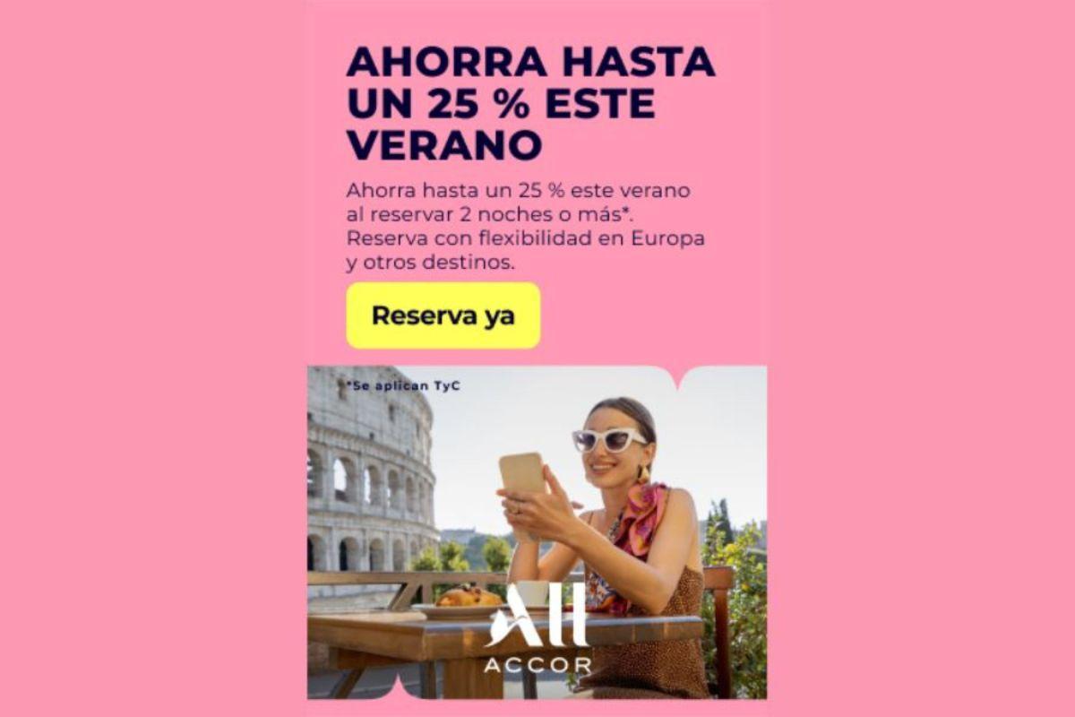 Consulta todas las ofertas en hoteles para el verano 2026 en Accor