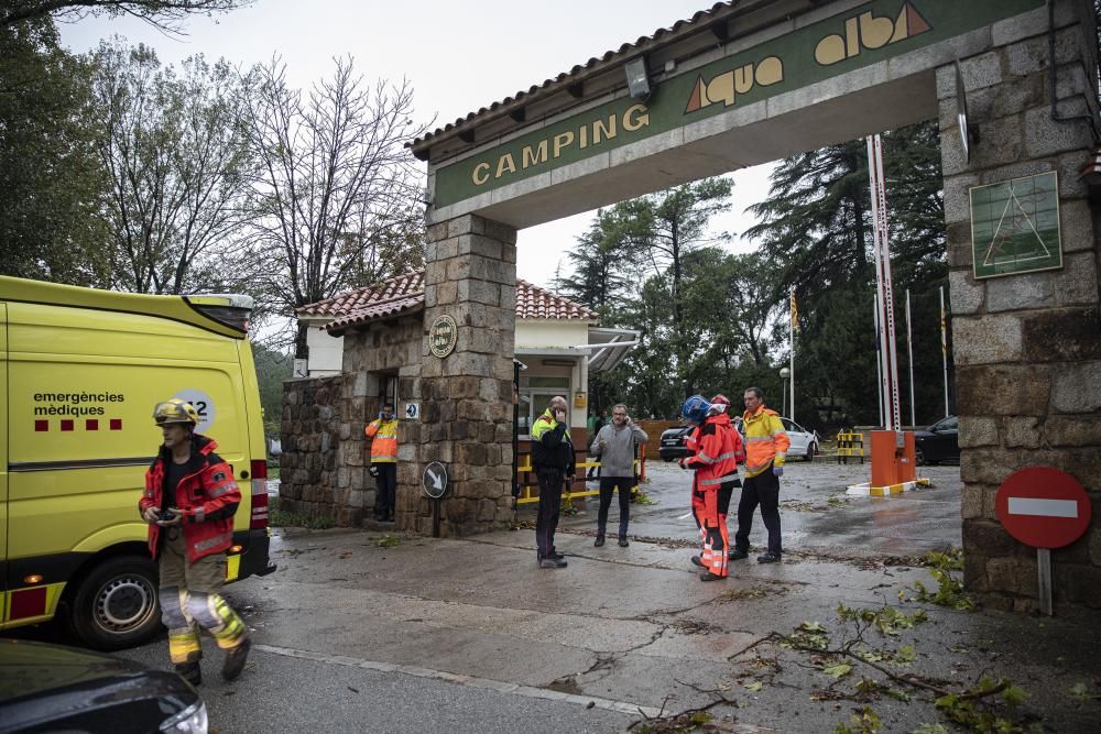 Destrosses a Riells i Viabrea per un tornado