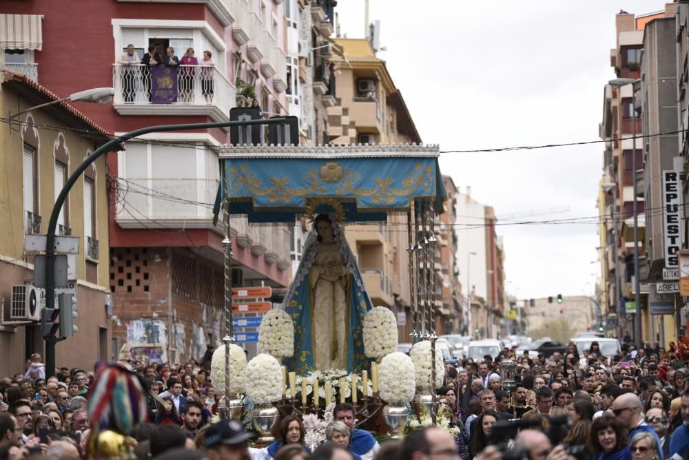 Encuentro entre Jesús Resucitado y la Virgen Gloriosa de Jumilla