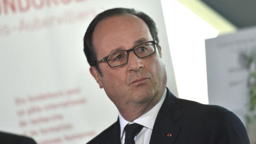 El presidente de Francia, François Hollande.