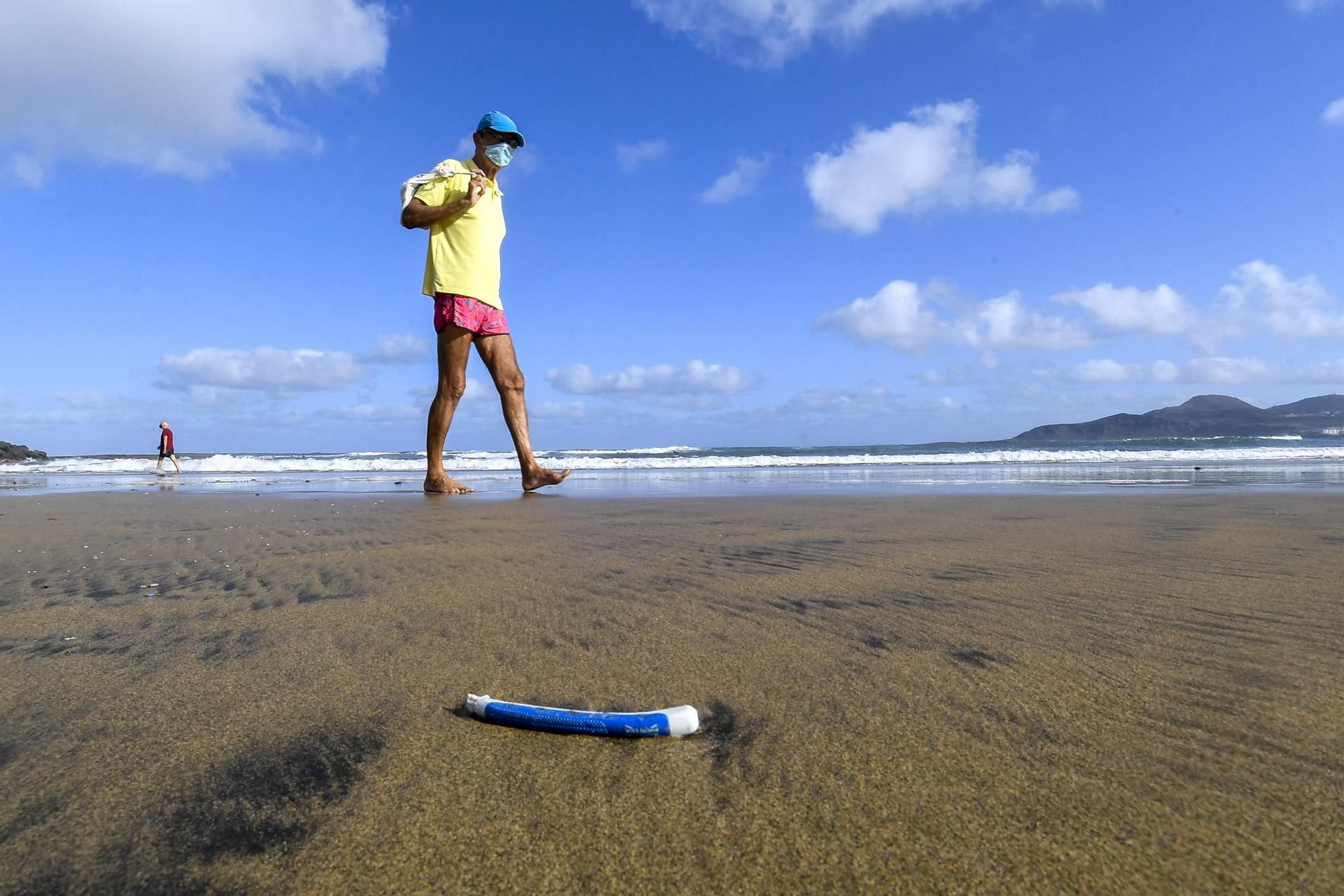 Microplásticos en Las Canteras