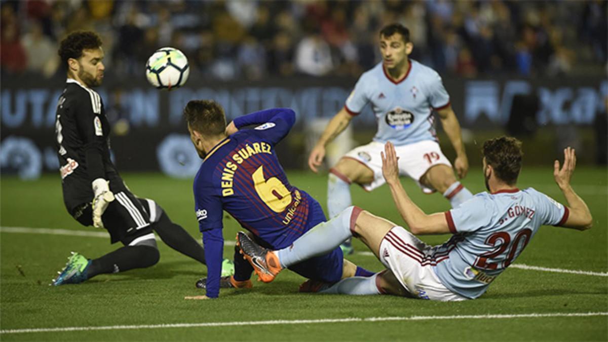 El Barça no pasó del empate en Balaídos