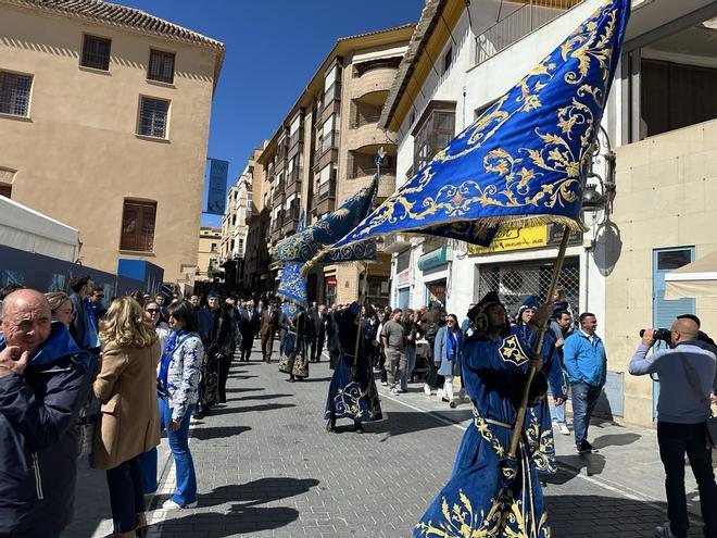 El anuncio del Paso Azul de Lorca, en imágenes