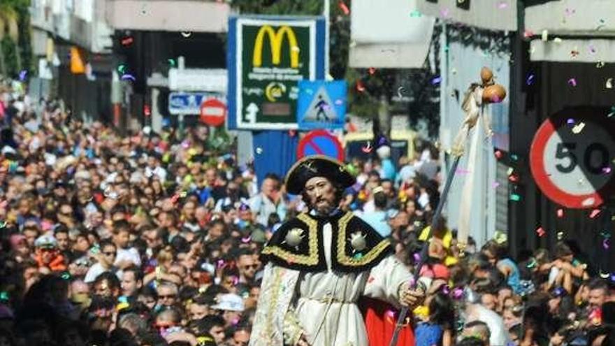 San Roque será protagonista de diez días de fiesta en Vilagarcía. //I.A.