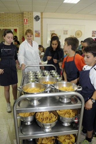 Menú escolar con sabor a México