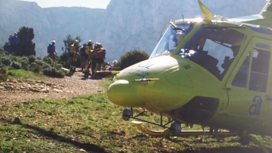 Tres rescates de montañistas mayores de 60 años en menos de una hora