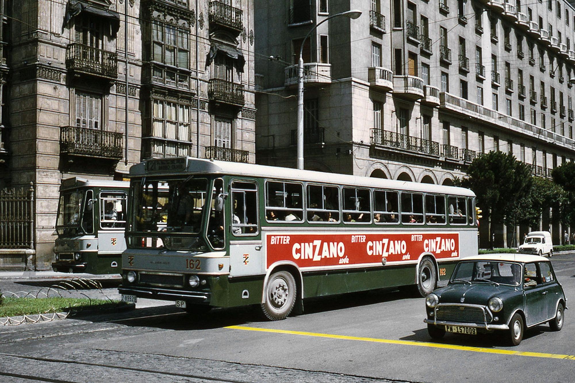 La historia de los buses de Zaragoza
