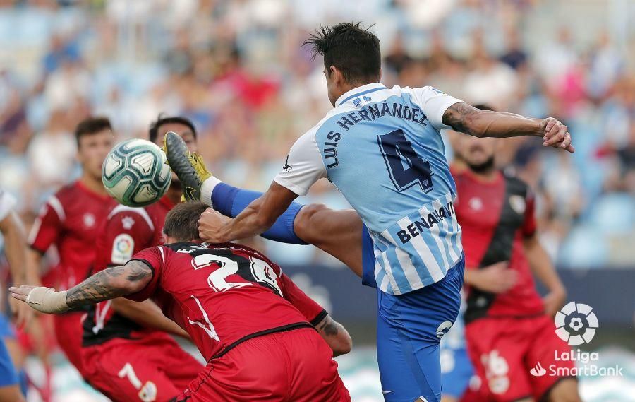 El Málaga CF no pasa del empate en casa frente al Rayo Vallecano en un encuentro en el que volvió a ponerse por delante y cedió la igualada en el segundo acto