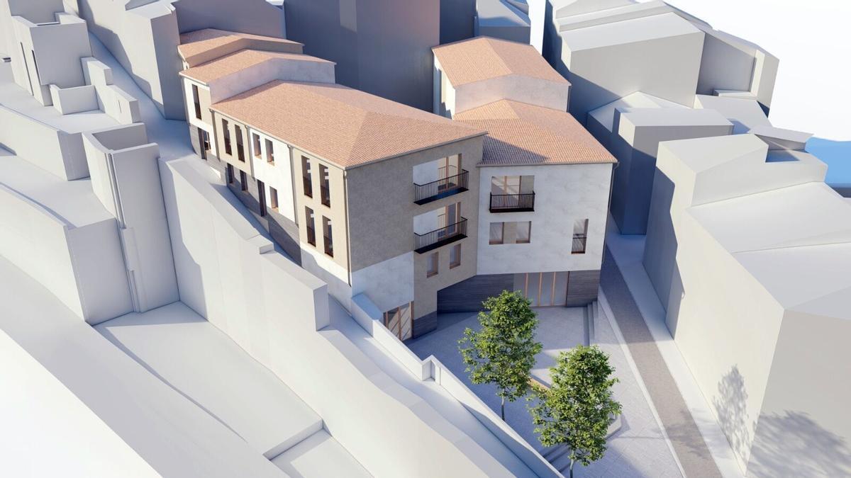 Ontinyent inicia las obras de las 12 viviendas en la Vila y presentará el nuevo plan municipal
