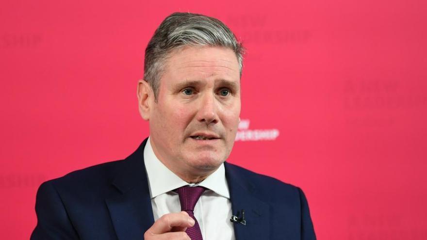 El líder del Partido Laborista británico, Keir Starmer.