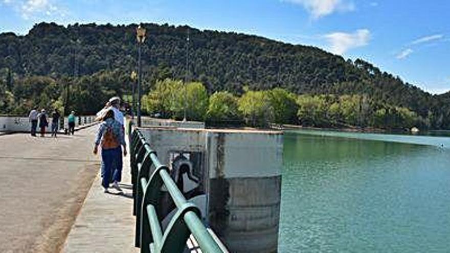 La presa del pantà de Sant Ponç ara estarà vigilada per càmeres