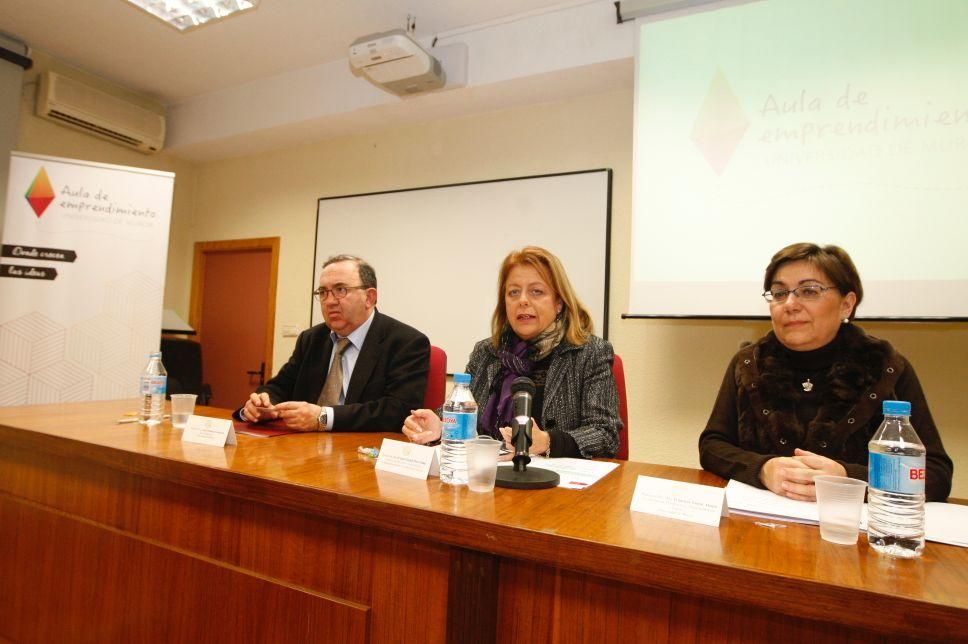 Inauguración del Aula de Emprendimiento de la UMU