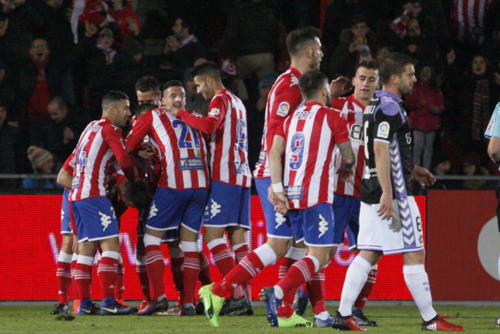 Les imatges del Girona-Valladolid (2-1)