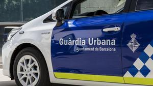 Un coche de la Guardia Urbana.