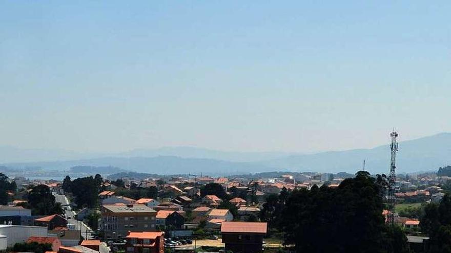 El barrio marinero de Virxe das Mareas, en O Grove. // Iñaki Abella