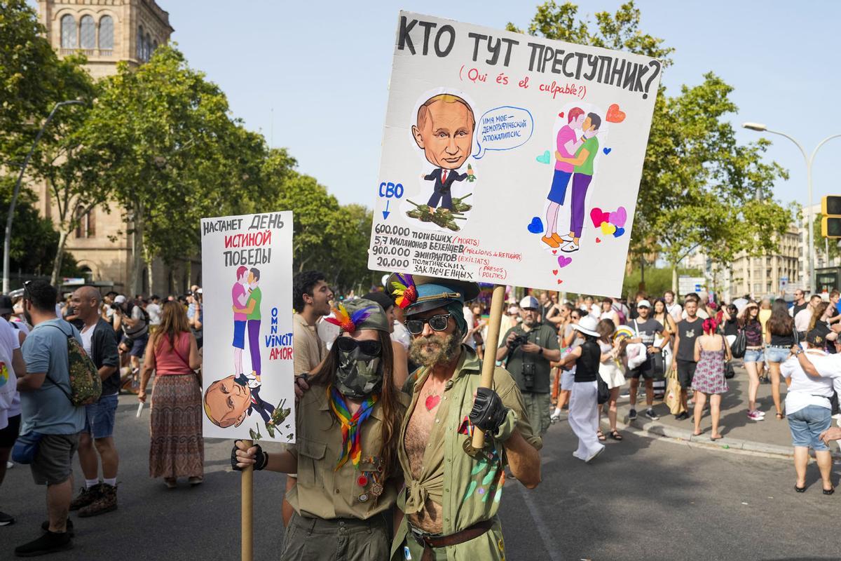 Manifestación del Pride Barcelona