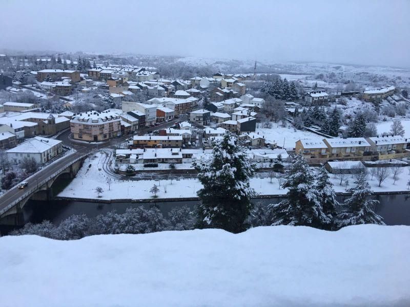 Postales nevadas en Sanabria