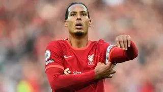 Van Dijk llega contra el Real Madrid