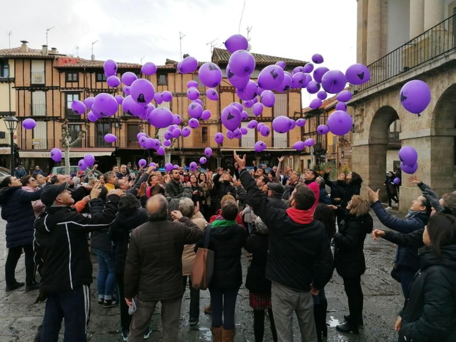 Las imágenes de la jornada: Zamora dice 'No' a la violencia de género