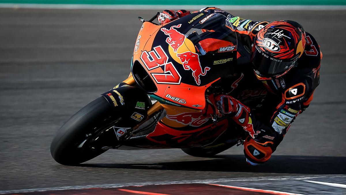 Augusto Fernández, el más rápido en el FP1 de Catar