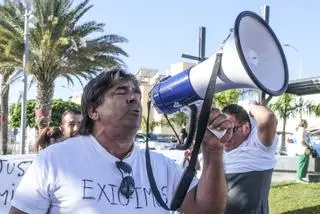 Protestas de los trabajadores despedidos de los restaurantes de Puerto Rico