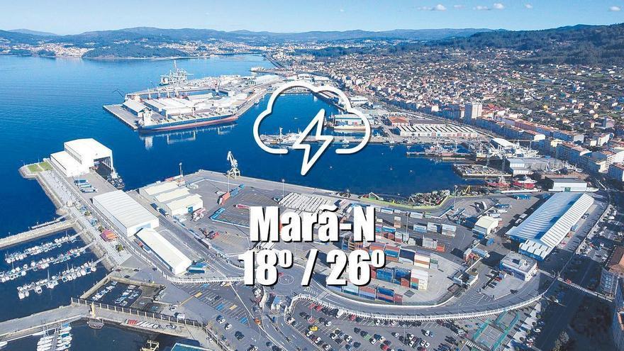 El tiempo en MarÃ­n: previsión meteorológica para hoy, lunes 3 de agosto