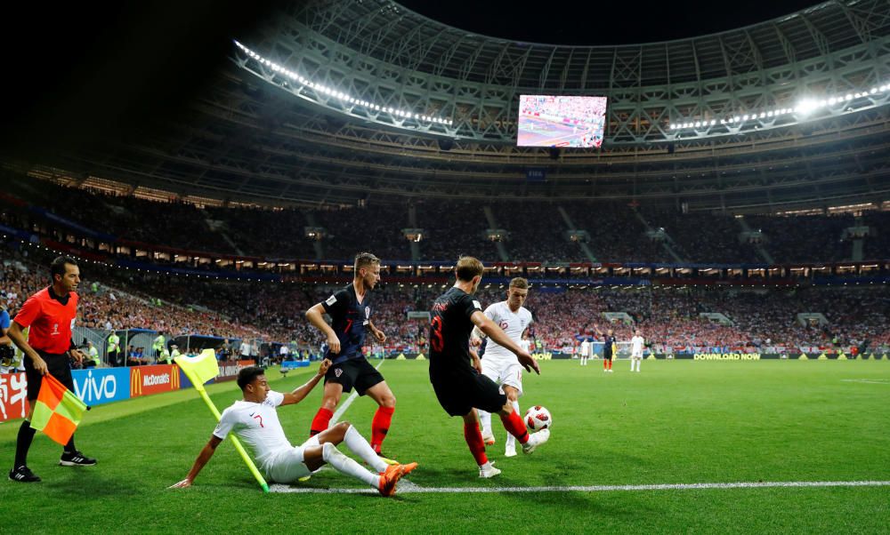 Croàcia - Anglaterra, semifinals del Mundial