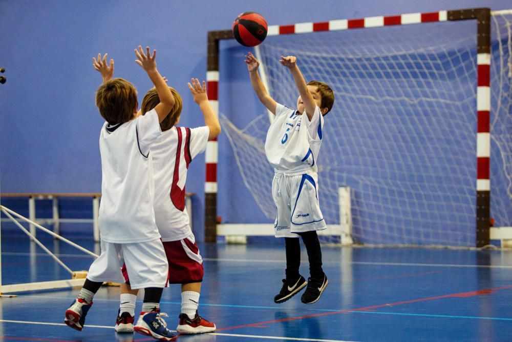 El objetivo de estas diadas es captar a niños para que jueguen al baloncesto