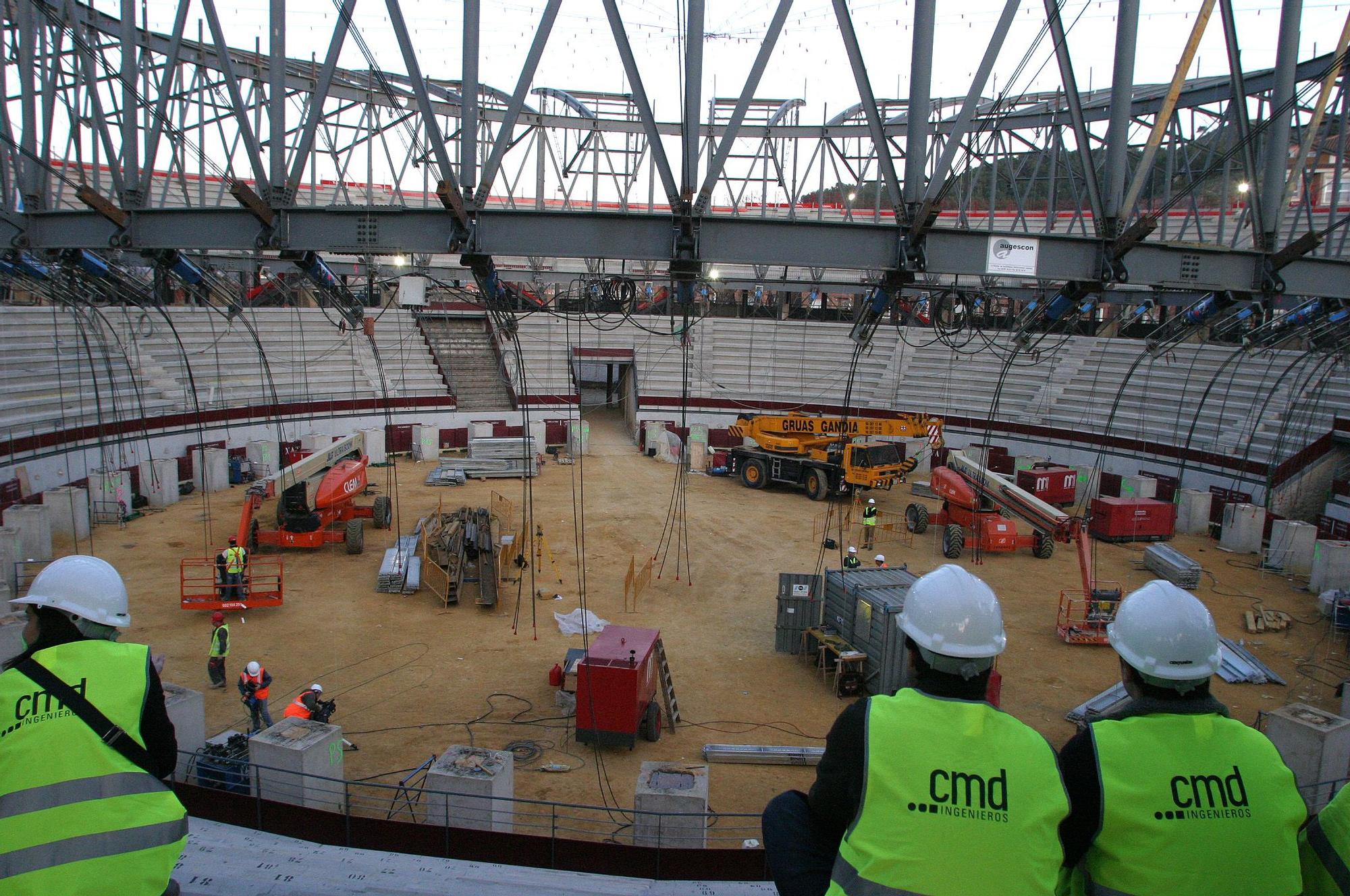 La plaza de toros de Xàtiva, en imágenes