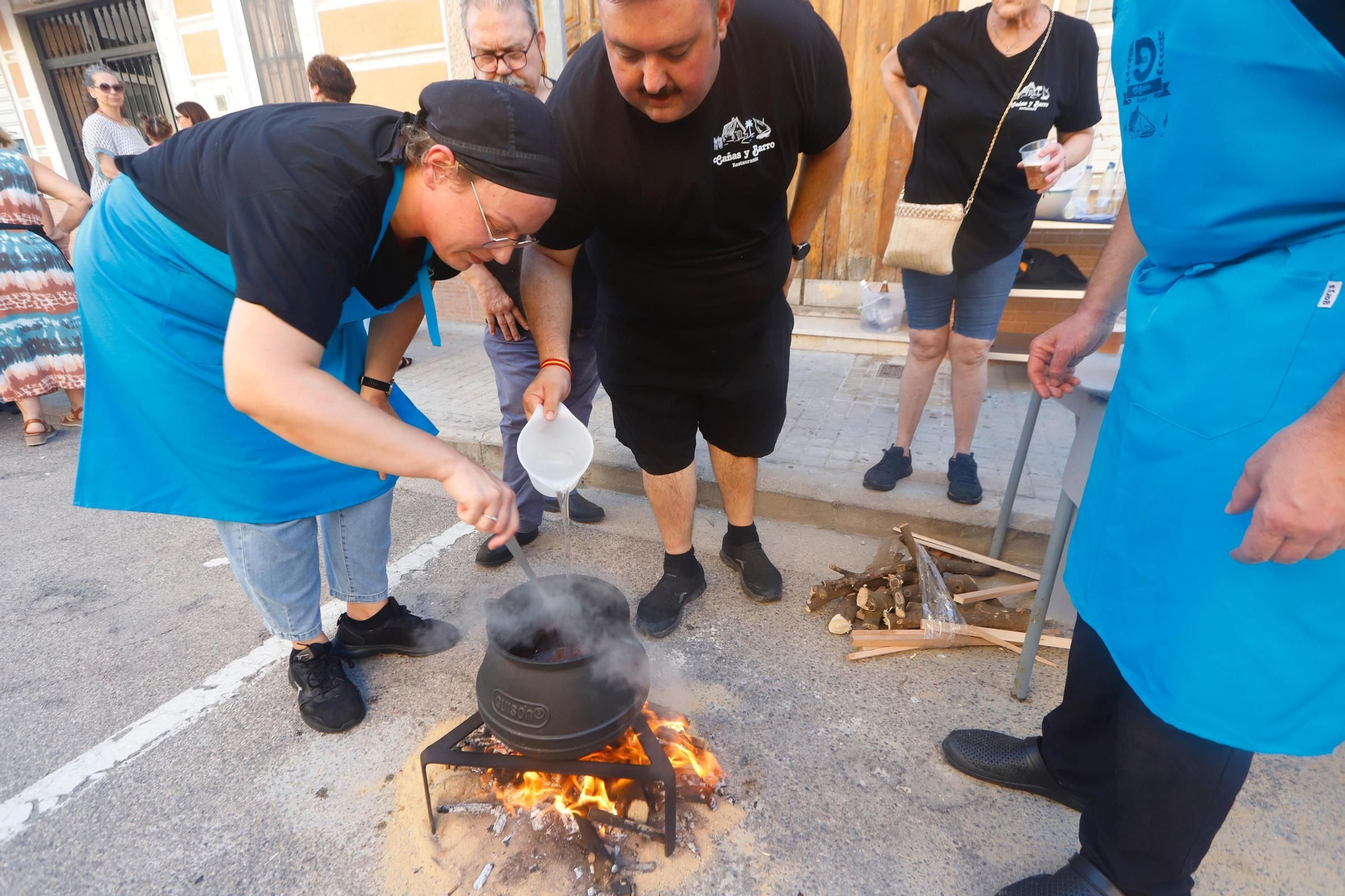 El concurso de "all i pebre" del Palmar, en imágenes