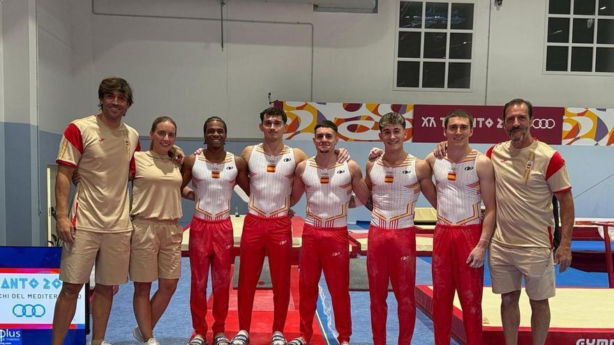 Thierno Diallo i l'equip estatal s'enduen el bronze dels Jocs Mediterranis de Tàrent