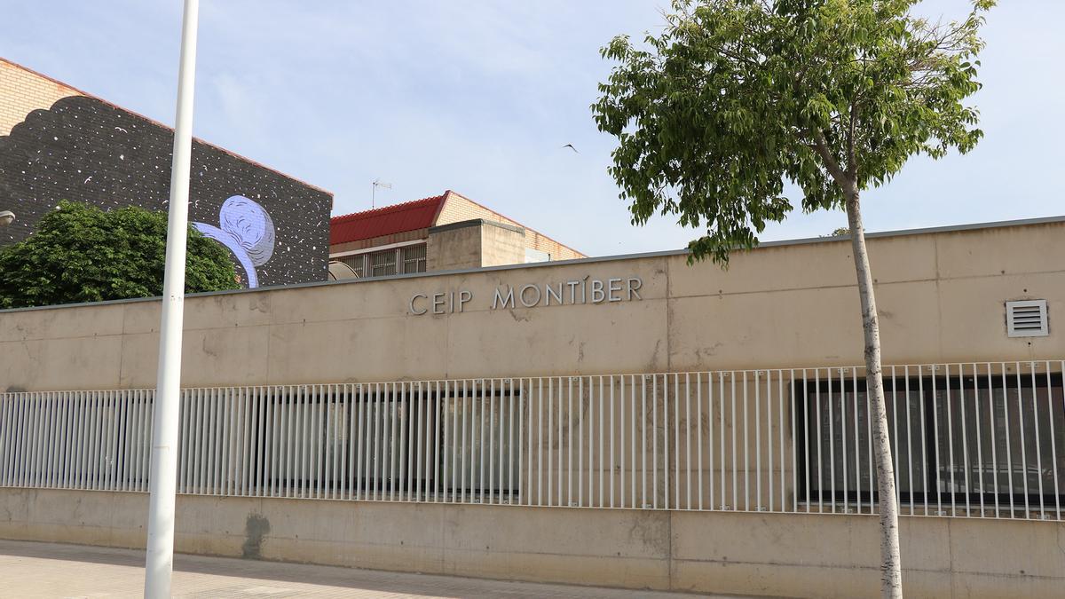Una vista del colegio Montíber de Sagunt.