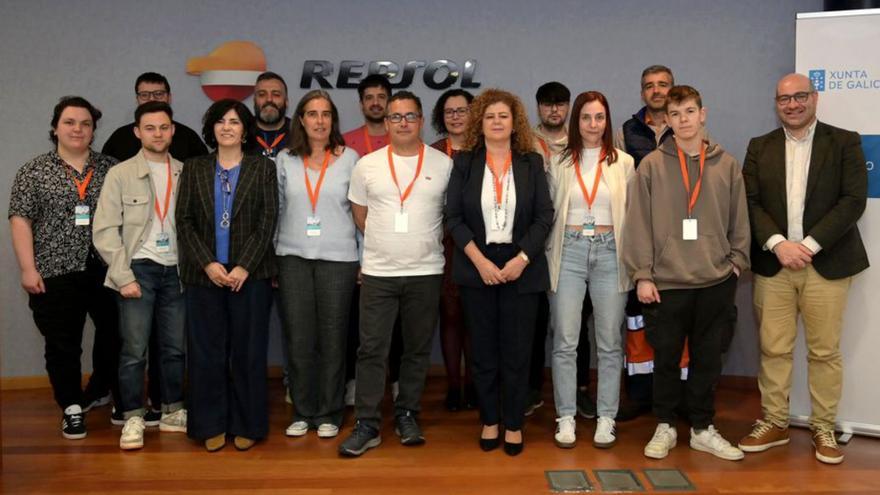 Visita de alumnos de FP a las instalaciones de Repsol. | La Opinión