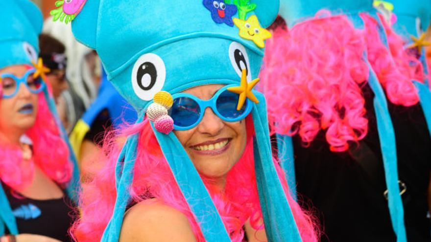 Mascaritas en el Carnaval de Día de Vegueta.