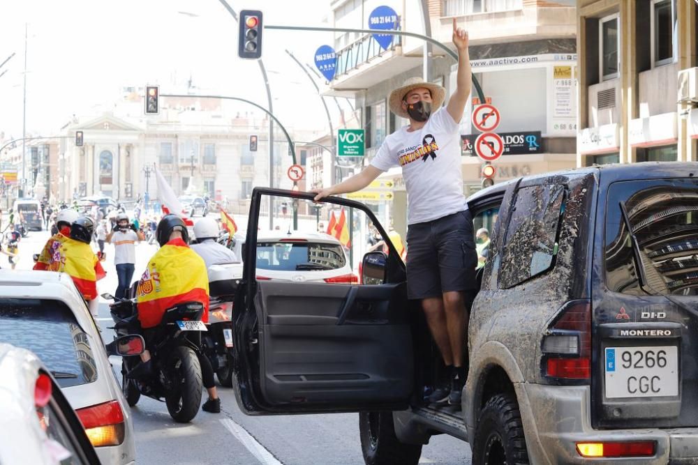 Manifestación contra el Gobierno de Sánchez