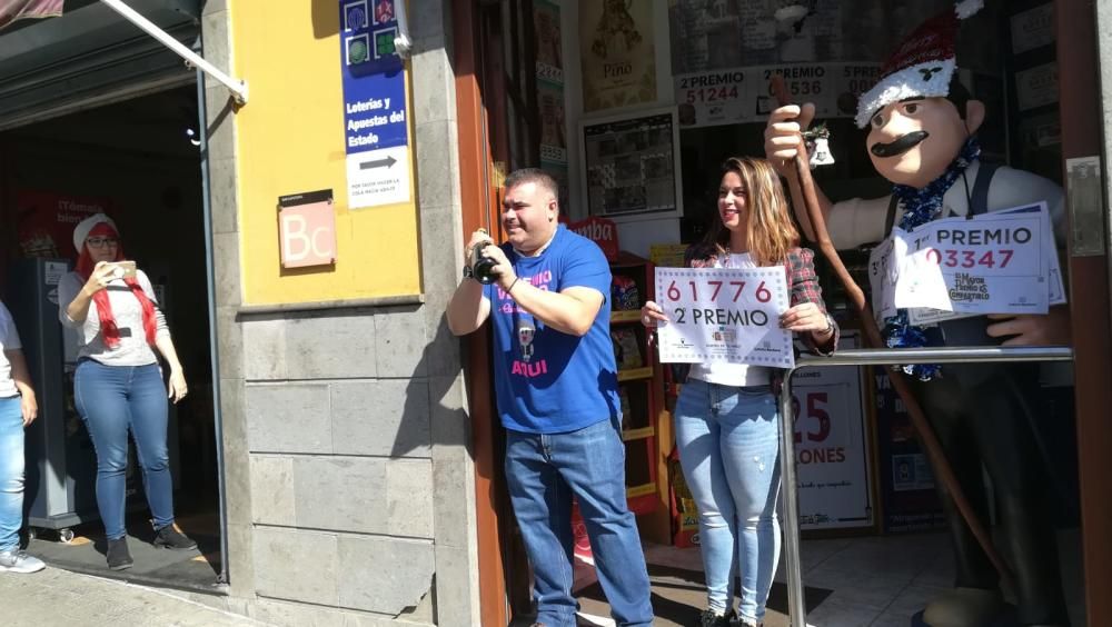 Premiados del Sorteo del Niño en la provincia de Las Palmas