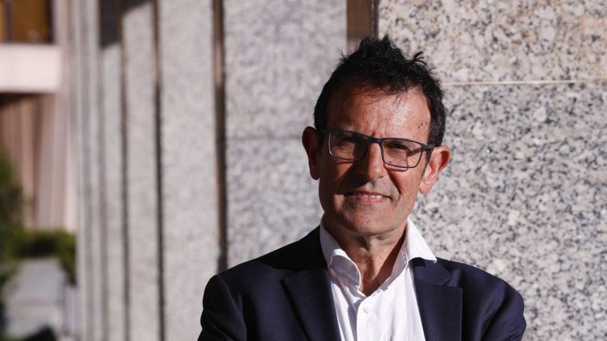 José Manuel Adánez García, ayer, en Oviedo. | LUISMA MURIAS