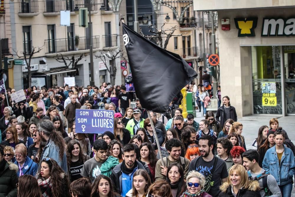 Manifestación del 8 de marzo en Alcoy.