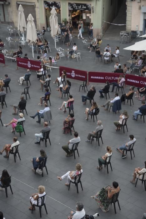 Manresa inicia la festa major que ningú no podia imaginar