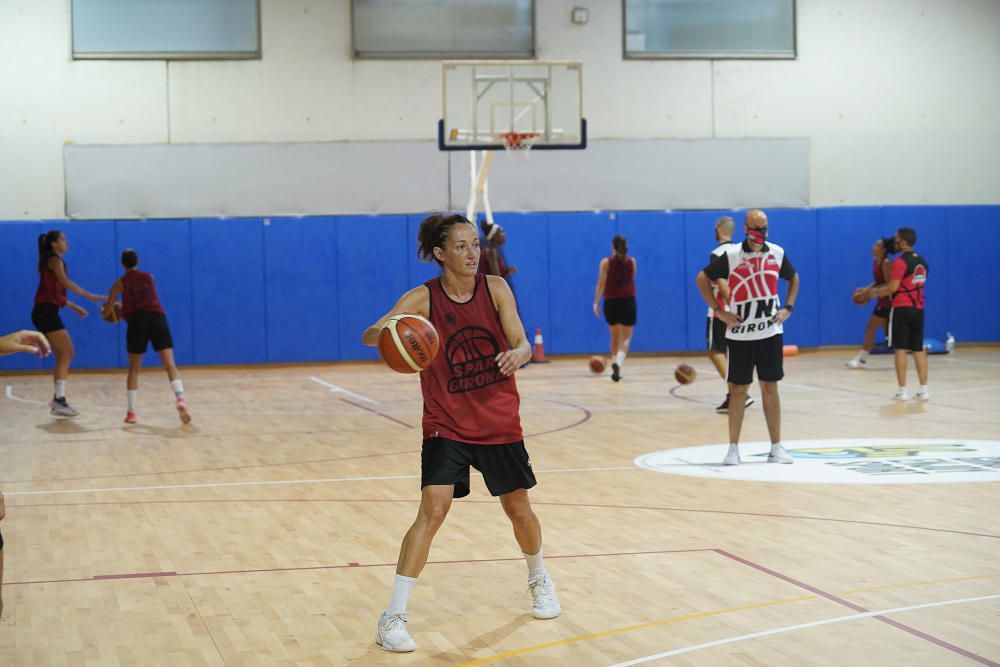 Primer entrenament grupal de l'Spar Girona