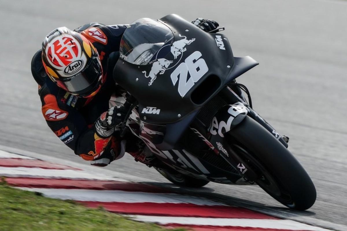 Pedrosa, con la KTM en Sepang