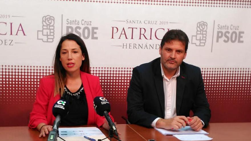 Patricia Hernández y José Ángel Martín confían en movilizar a su electorado.