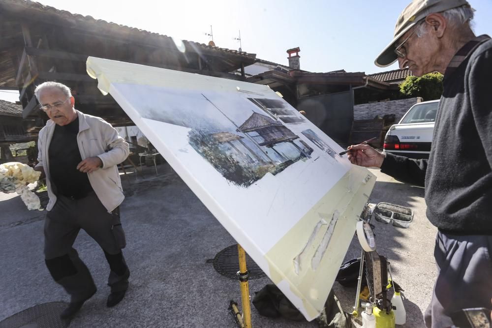 Concurso de pintura rápida en Bueño