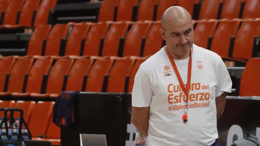 Jaume Ponsarnau, en un entrenamiento reciente.