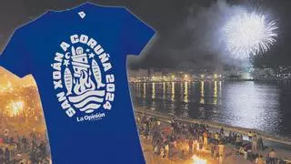 Consigue con LA OPINIÓN A CORUÑA tu camiseta para la noche de San Juan 2024