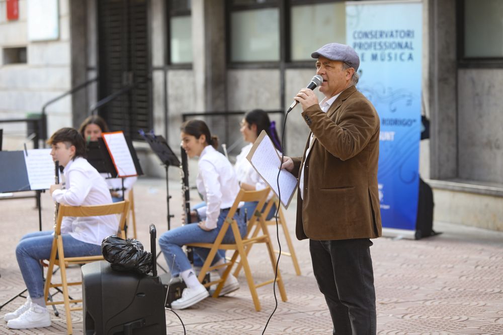 Paseo musical en Sagunt del Conservatorio Joaquín Rodrigo