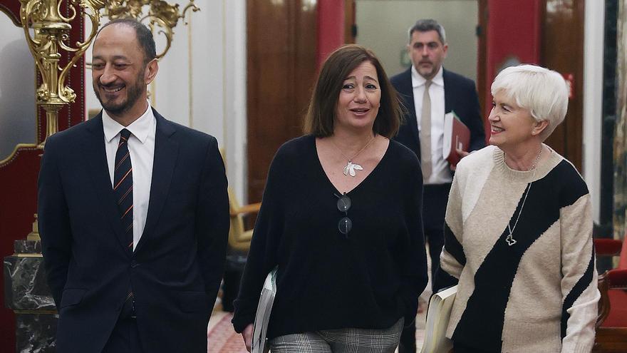 Armengol no ve problema en comparecer en la comisión del caso Koldo pero consultará a los letrados